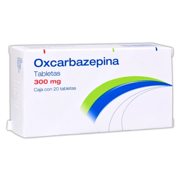 Oxcarbazepina 300 Mg Tab 20